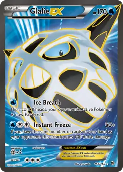 Full Art Glalie EX 155 Normal