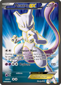 Full Art Mewtwo EX 157