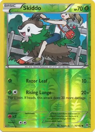 Skiddo Reverse Holo 16