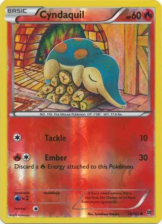 Cyndaquil Reverse Holo 18 Normal