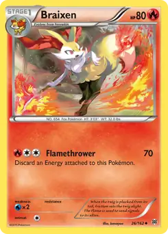 Braixen 26 Normal