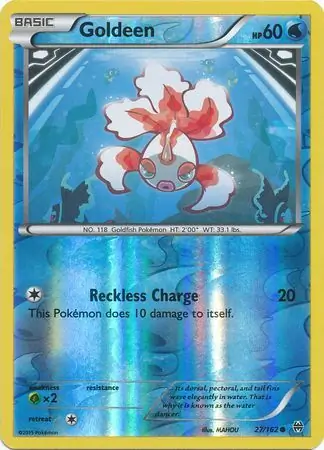 Goldeen Reverse Holo 27 Normal