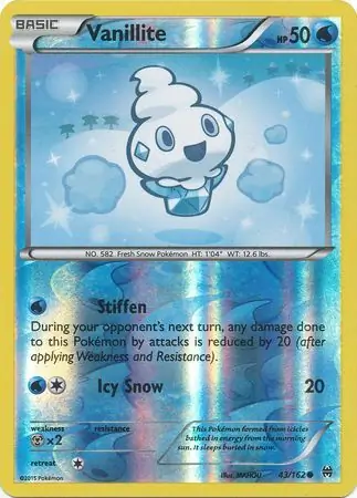 Vanillite Reverse Holo 43