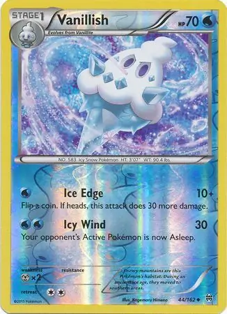 Vanillish Reverse Holo 44 Normal