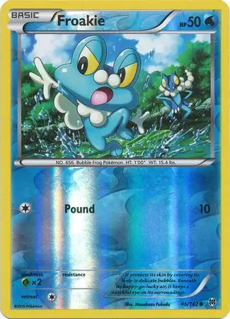 Froakie Reverse Holo 46 Normal