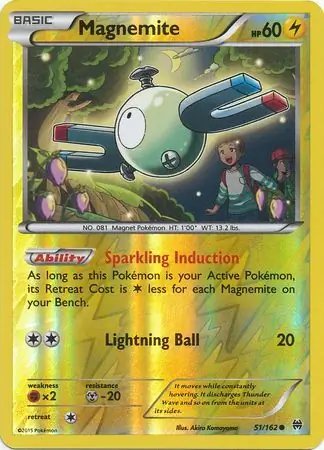 Magnemite Reverse Holo 51 Normal