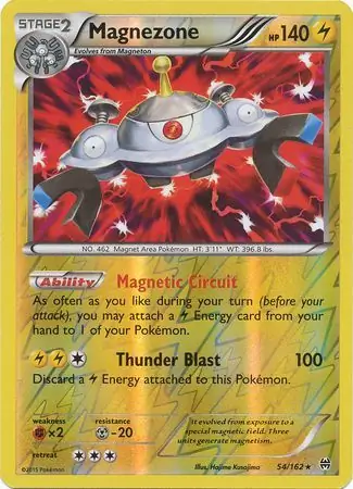 Magnezone Reverse Holo 54 Normal