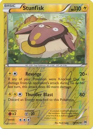 Stunfisk Reverse Holo 56