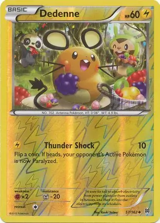 Dedenne Reverse Holo 57 Normal