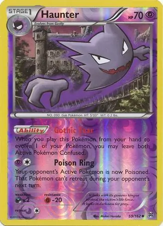 Haunter Reverse Holo 59