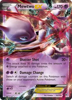 Mewtwo EX 62 Normal