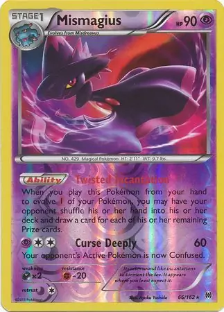 Mismagius Reverse Holo 66 Normal