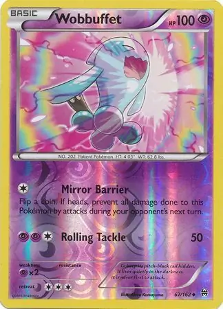 Wobbuffet Reverse Holo 67 Normal