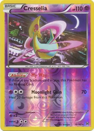 Cresselia Reverse Holo 70 Normal