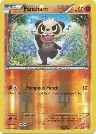 Pancham Reverse Holo 86 Normal