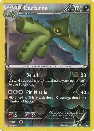 Cacturne Reverse Holo 88 Normal