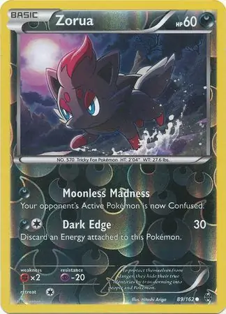 Zorua Reverse Holo 89 Normal