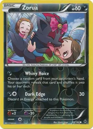 Zorua Reverse Holo 90 Normal