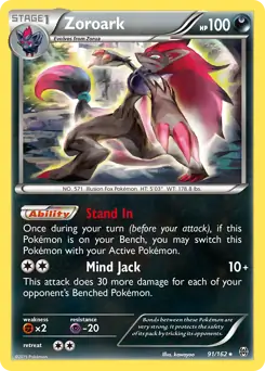Zoroark Holo 91 Normal