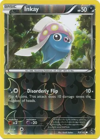 Inkay Reverse Holo 93 Normal