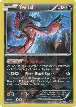 Yveltal Reverse Holo 94
