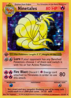 Ninetales Holo 12 Normal