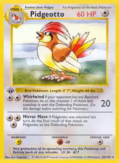 Pidgeotto 22 Normal
