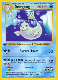 Dewgong 25 Normal