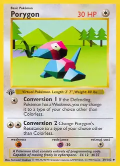 Porygon 39 Normal