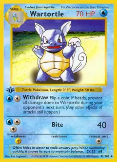 Wartortle 42 Normal