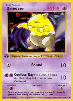 Drowzee 49 Normal