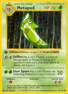 Metapod 54 Normal