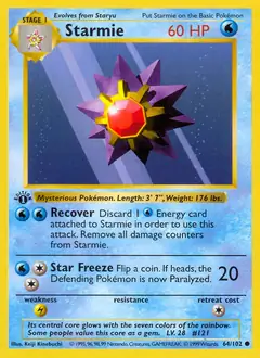 Starmie 64 Normal