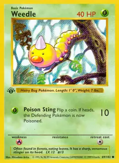Weedle 69 Normal