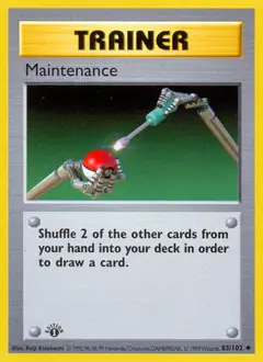 Maintenance 83 Normal