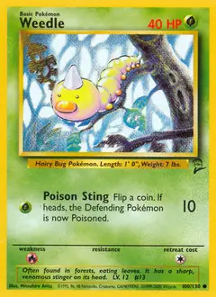 Weedle 100 Normal
