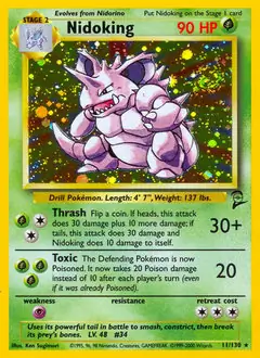 Nidoking Holo 11 Normal