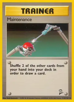 Maintenance 112 Normal