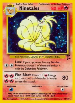 Ninetales Holo 13 Normal