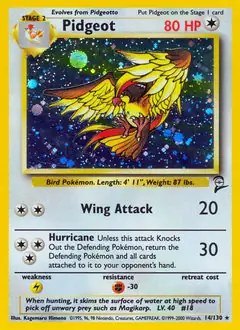 Pidgeot Holo 14 Normal