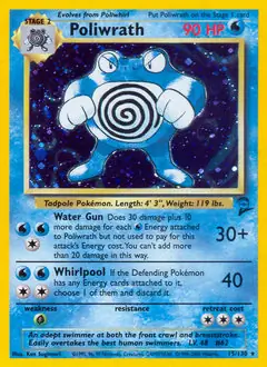 Poliwrath Holo 15 Normal