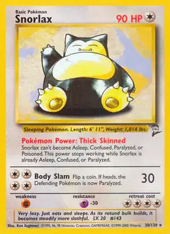 Snorlax 30 Normal