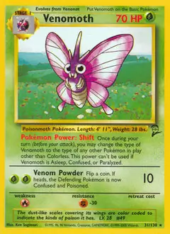 Venomoth 31 Normal