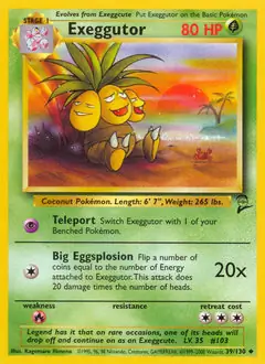 Exeggutor 39 Normal