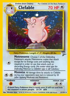 Clefable Holo 5 Normal