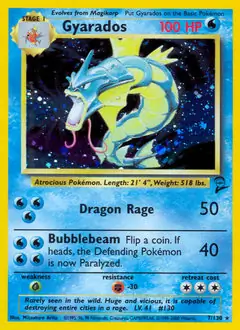 Gyarados Holo 7 Normal
