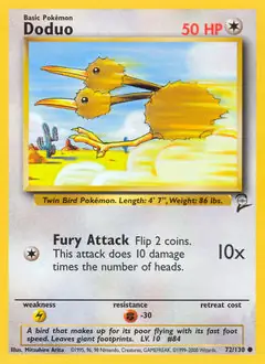 Doduo 72 Normal