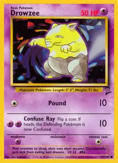 Drowzee 73 Normal