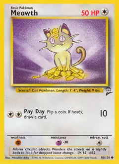Meowth 80 Normal