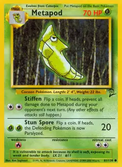 Metapod 81 Normal